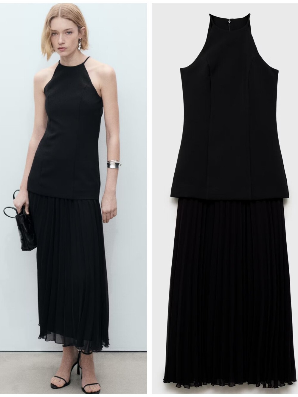 MANGO A-line Dress - Picture 1 of 1